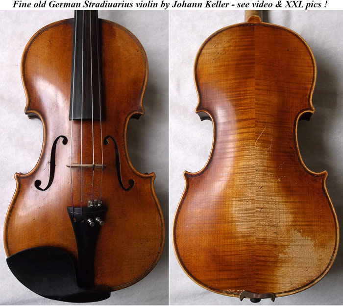 johann Keller violin