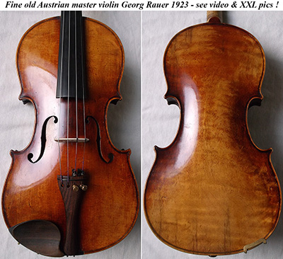 georg rauer violin