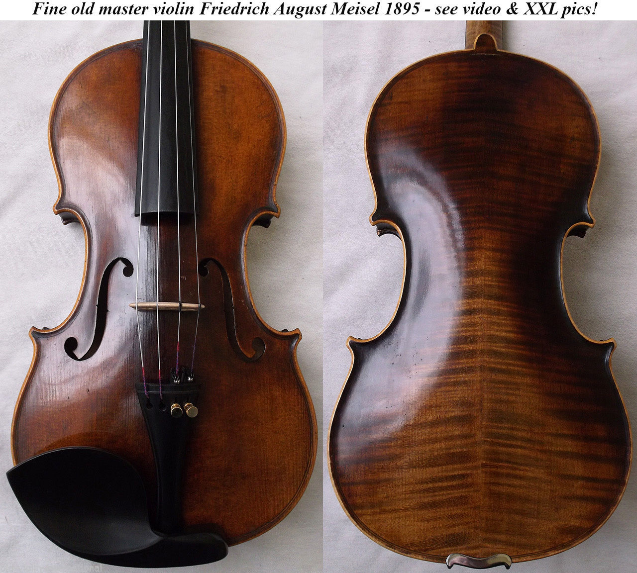 friedrich august meisel violin