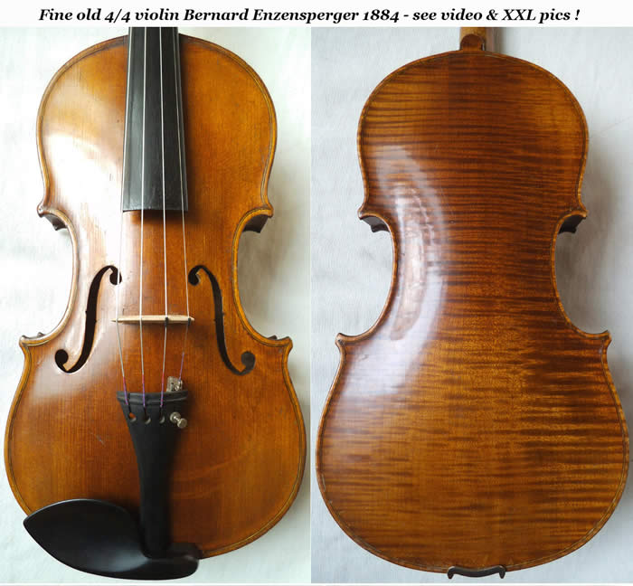 Bernard enzensperger violin